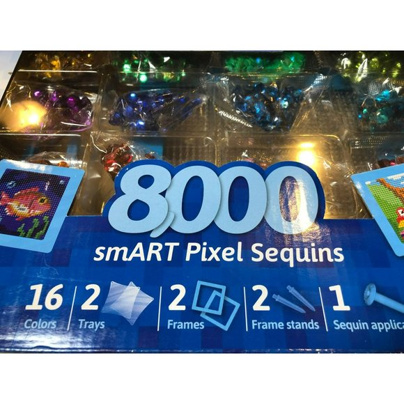 Flycatcher Smart Pixelator Smart Pixel Large Sequins 8,000 NIB - Picture 2 of 4
